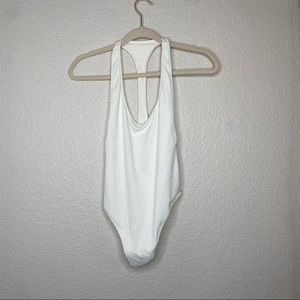 AERIE WHITE RAZORBACK ONE PIECE